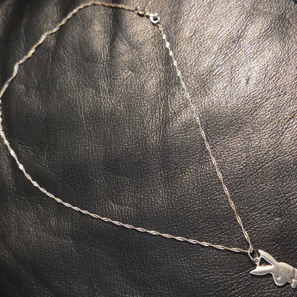 Silver 925 Playboy Original Pendant Necklace - Picture 4 of 9